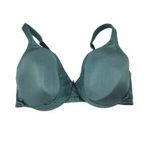 Cacique Lightly Lined Full Coverage Underwire Back Closure Bra Size 40DD